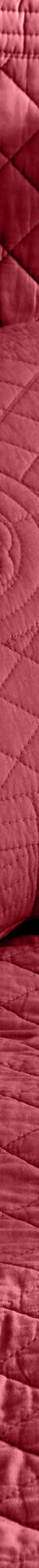 Couvre-lit uni style boutis Cassandre  (cerise) Couvre-lit uni style boutis Cassandre  (cerise)